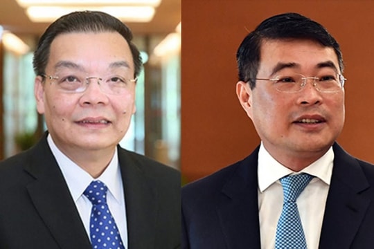 Quốc hội chính thức miễn nhiệm ông Chu Ngọc Anh và ông Lê Minh Hưng