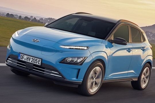 Hyundai ra mắt Kona 2021 bản chạy điện
