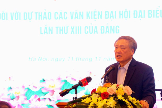 TANDTC lấy ý kiến góp ý vào Dự thảo Văn kiện Đại hội lần thứ XIII của Đảng