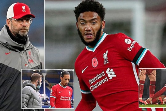 Gomez chấn thương: Khi Liverpool phải “nhắm mắt” chờ phiên chợ Đông 