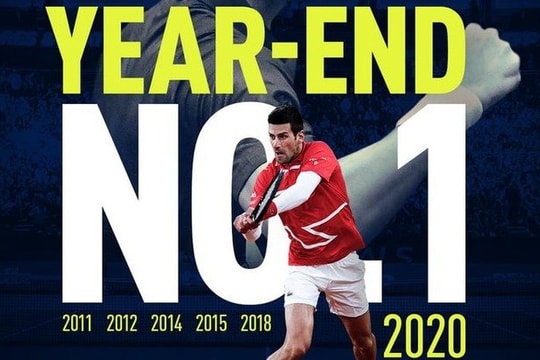 Novak Djokovic san bằng kỷ lục của Pete Sampras