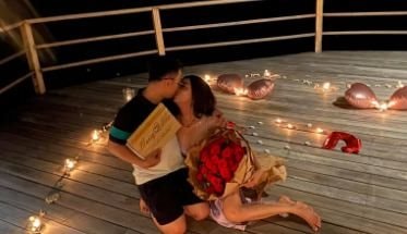 Á hậu Thuý An được bạn trai cầu hôn lãng mạn sau 3 năm hẹn hò kín tiếng