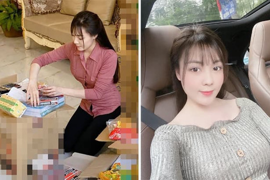 Nữ giảng viên Âu Hà My tự bỏ 50 triệu tiền túi, mua đồ vào trao tận tay bà con vùng lũ