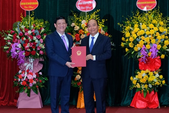 Bộ Y tế chính thức có tân Bộ trưởng