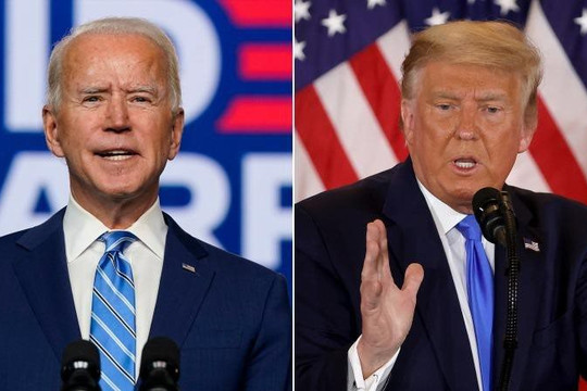 Tổng thống Donald Trump lần đầu đề cập việc ông Joe Biden thắng cử