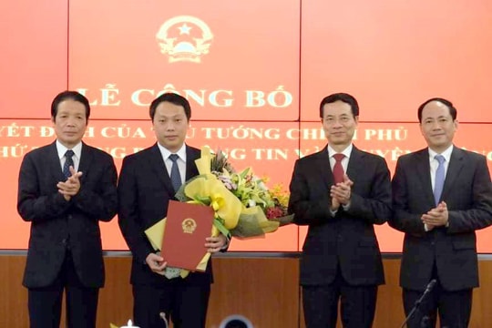 Thủ tướng bổ nhiệm Thứ trưởng Bộ TT&TT
