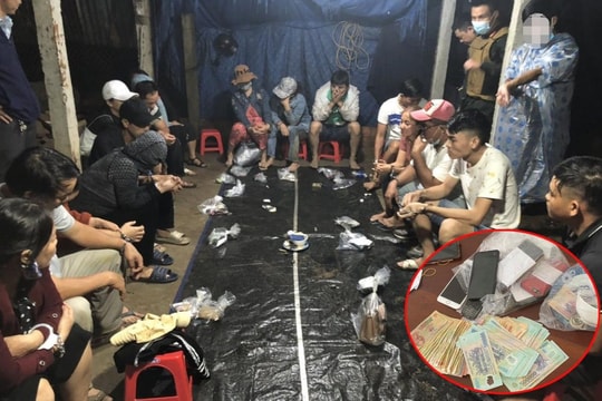 Triệt xóa tụ điểm đánh bạc “núp bóng” trong xưởng cưa