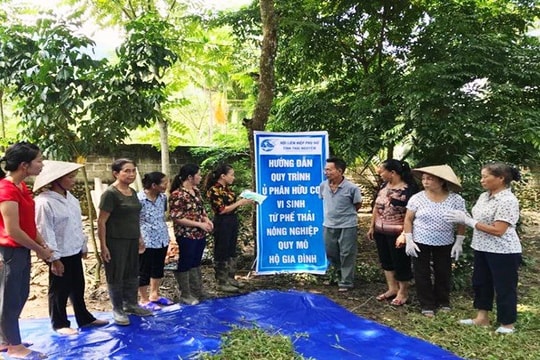Thái Nguyên: Hội phụ nữ tích cực xây dựng nông thôn mới, phát triển kinh tế, bảo vệ môi trường 