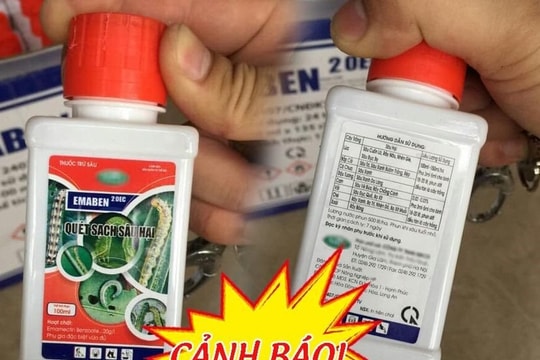 Bé 2 tuổi uống nhầm thuốc trừ sâu