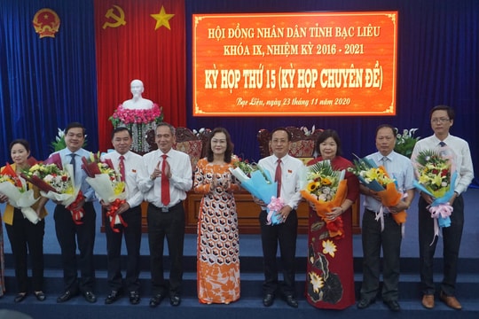 Bạc Liêu có tân Chủ tịch UBND tỉnh