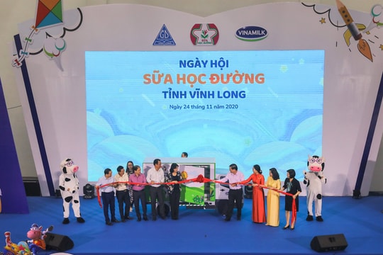 Tỉnh Vĩnh Long và Vinamilk tổ chức “Ngày hội sữa học đường” – hoạt động nằm trong chương trình sữa học đường giai đoạn 2018 - 2021