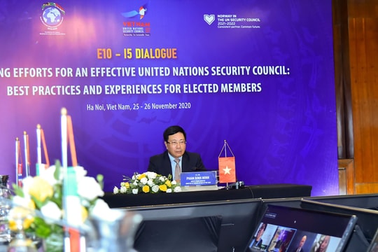 Việt Nam đồng chủ trì cuộc họp nhóm nước Ủy viên không thường trực Hội đồng Bảo an