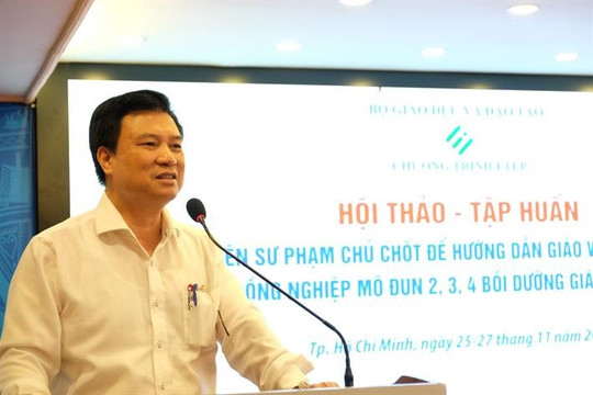 Thứ trưởng Bộ GD-ĐT: Đổi mới không thể thành công nếu giáo viên vẫn dạy theo cách cũ