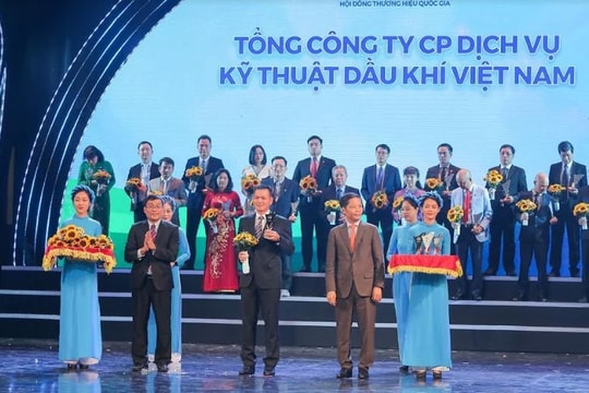 5 doanh nghiệp thuộc Petrovietnam đạt Thương hiệu Quốc gia năm 2020