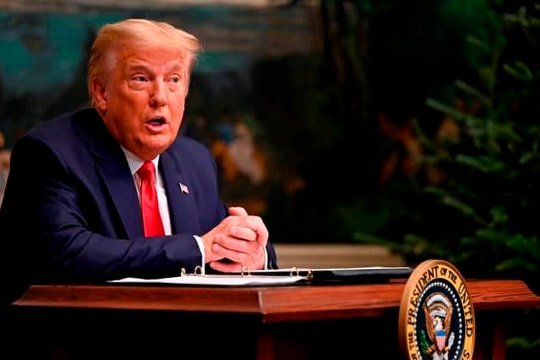 Bầu cử Mỹ 2020: Tổng thống Trump đưa ra “điều kiện” rời Nhà Trắng