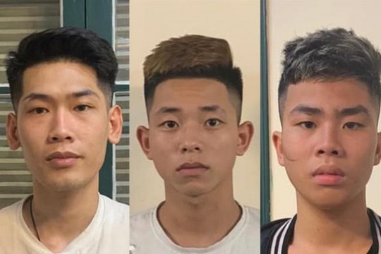 Bắt giữ 4 đối tượng dùng dao gây ra nhiều vụ cướp tại Hà Nội