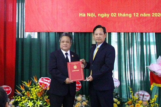 TANDTC bổ nhiệm Vụ trưởng Vụ Thi đua - Khen thưởng 