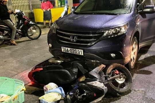 Nữ tài xế tông sản phụ bị tước bằng lái và phạt 46 triệu đồng