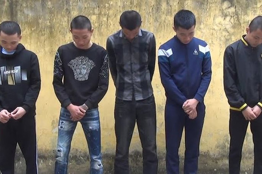 Nhóm thanh niên tổ chức "tiệc ma túy" giữa cánh đồng