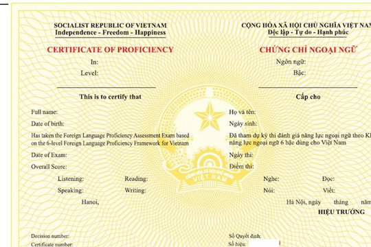 Bộ GD-ĐT và Bộ Nội vụ thống nhất xóa bỏ chứng chỉ ngoại ngữ, tin học cho giáo viên