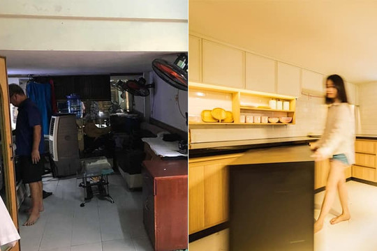 Con ở phương xa chi tiền sửa nhà cho bố mẹ, nhìn thành quả khiến dân tình trầm trồ