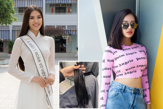 Sau 25 năm để tóc dài, Á hậu Kim Duyên được khen ngợi trẻ trung hơn nhờ cắt ngắn