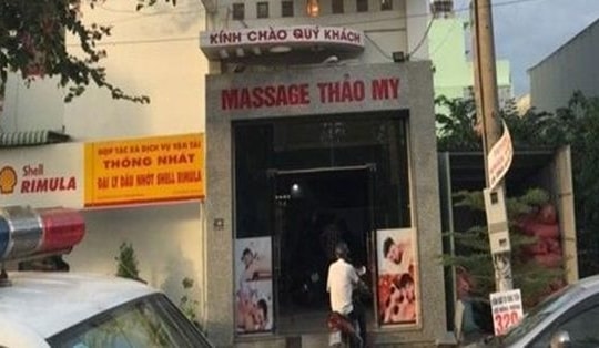 Ổ mại dâm núp bóng cơ sở massage