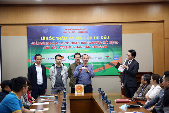 Giải bóng đá Các cơ quan Trung ương mở rộng sắp khai mạc