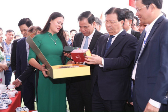 Thái Nguyên:Tổ chức hội chợ OCOP trưng bày và vinh danh sản phẩm nông nghiệp chất lượng 