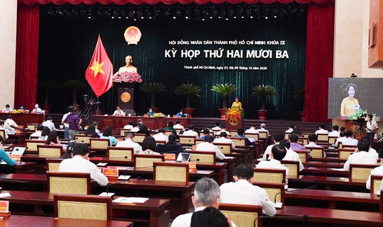 Khai mạc kỳ họp 23 của HĐND TPHCM khóa IX