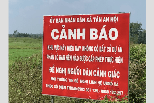 Huyện Củ Chi, TPHCM: Lạc Việt bị tố bán 'dự án ma' The Green Town