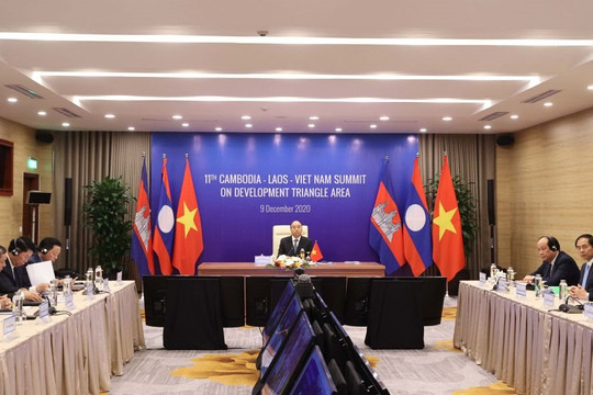 Thông qua Tuyên bố chung về hợp tác Khu vực Tam giác phát triển CLV