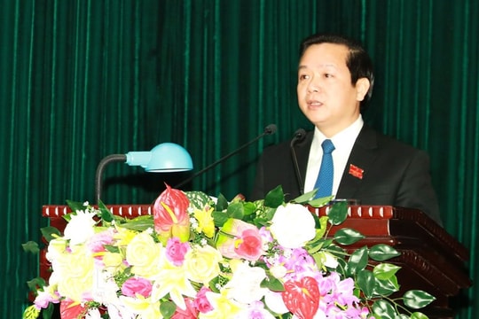 Đồng chí Phạm Quang Ngọc được bầu làm Chủ tịch UBND tỉnh Ninh Bình