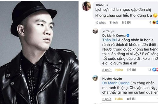 NTK Đỗ Mạnh Cường lên tiếng bênh vực Ninh Dương Lan Ngọc giữa làn sóng tẩy chay