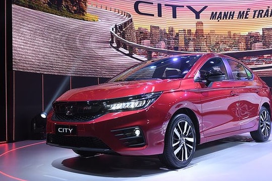 Honda City 2020 ra mắt thị trường Việt Nam có giá từ 529 triệu đồng
