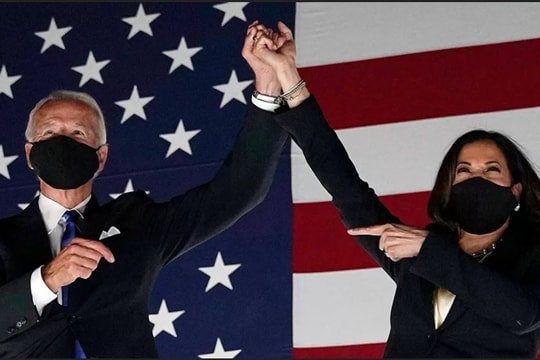 Liên danh Joe Biden - Kamala Harris đạt danh hiệu Nhân vật của năm