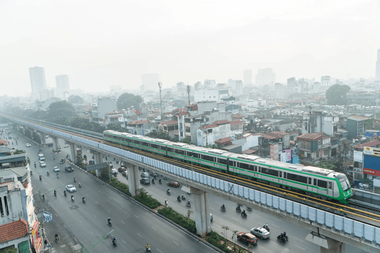 Chạy thử toàn hệ thống đường sắt Cát Linh - Hà Đông