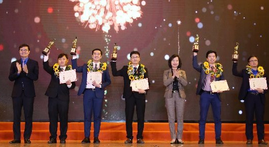 Trao giải thưởng khoa học công nghệ thanh niên Quả Cầu Vàng năm 2020