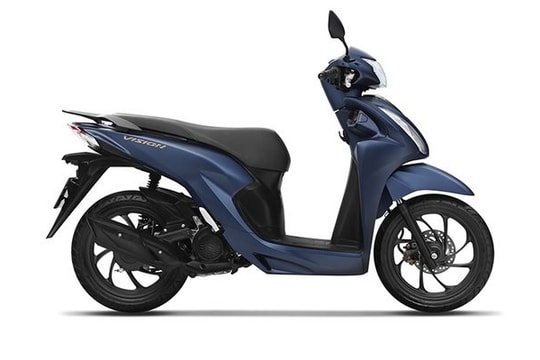Honda Vision 2021 tại Việt Nam có 4 phiên bản, giá từ 29,99 triệu đồng