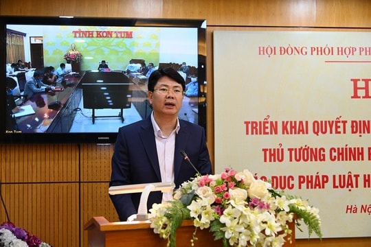 Các Bộ, ngành phải coi công tác phổ biến, giáo dục pháp luật là nhiệm vụ chính trị thường xuyên
