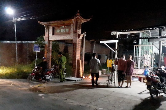 Dùng gạch đánh chết người do mâu thuẫn khi chạy xe