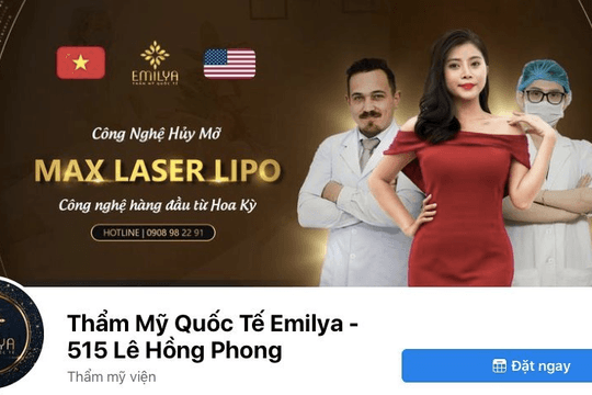 Thẩm mỹ Quốc tế Emilya bị phạt hơn 170 triệu đồng