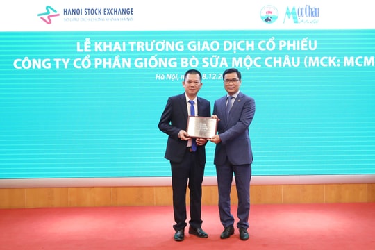Mộc Châu Milk chính thức lên sàn Upcom, quản trị công ty theo định hướng công khai, minh bạch