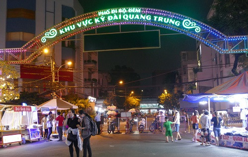 Khai trương phố đi bộ ở Quận 10, TPHCM vào ngày 23/12
