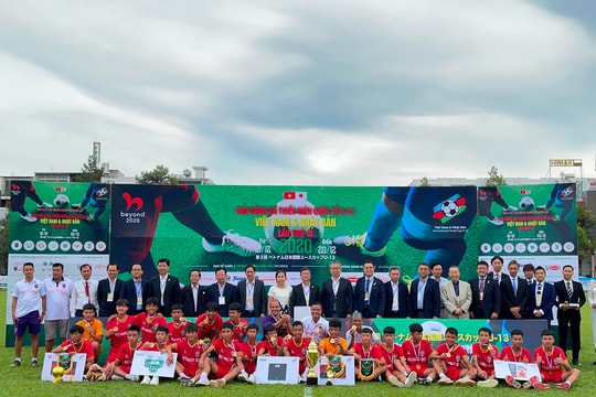 U.13 Becamex Bình Dương vô địch Giải bóng đá quốc tế U13 Việt Nam – Nhật Bản 2020