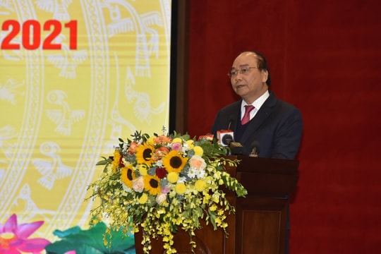 Hội nghị triển khai công tác Tòa án năm 2021: Quyết tâm hoàn thành tốt các nhiệm vụ trọng tâm công tác