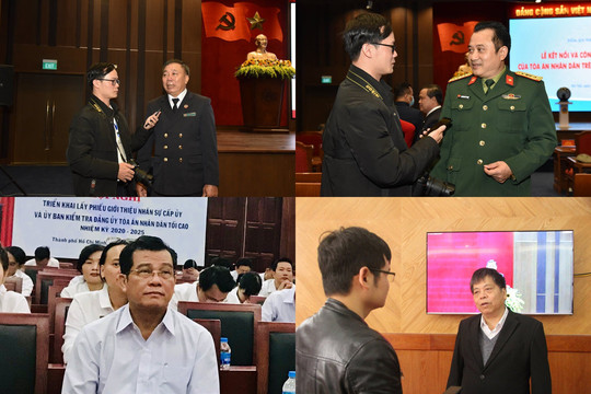Công tác tổ chức Hội nghị triển khai công tác Tòa án năm 2021 có nhiều đổi mới tích cực