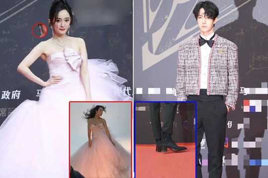 Thảm đỏ Tinh Quang Đại Thưởng: Dương Mịch bị chê vì mặc lại đồ cũ, Vương Nhất Bác diện thời trang nữ tính