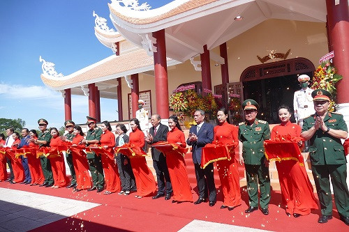 Phó Thủ tướng Trương Hòa Bình dự Lễ Khánh thành Đền thờ liệt sỹ - Di tích lịch sử quốc gia Khu vực Đồn Long Khốt