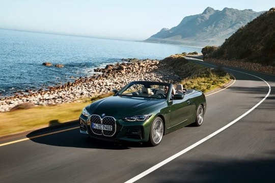 BMW 4-Series Convertible 2021 ra mắt có giá từ 68.400 USD